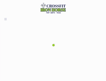 Tablet Screenshot of crossfitironhorse.com